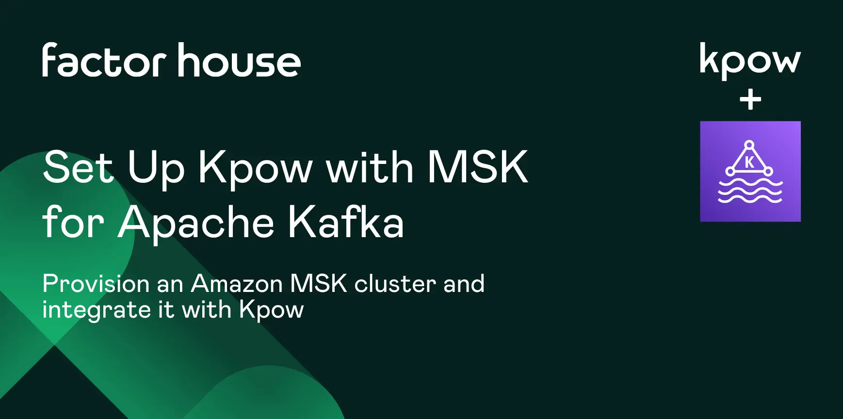 Set Up Kpow with Amazon Managed Streaming for Apache Kafka