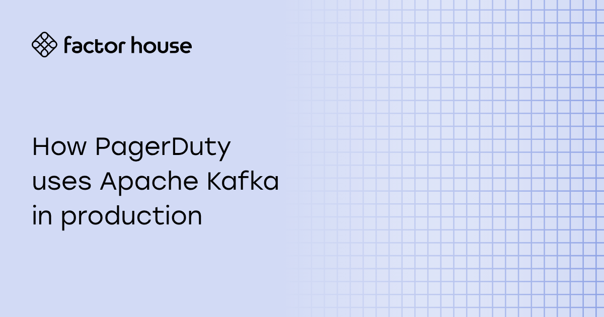 How PagerDuty uses Apache Kafka in production