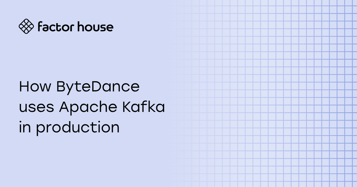 How Bytedance uses Apache Kafka in production