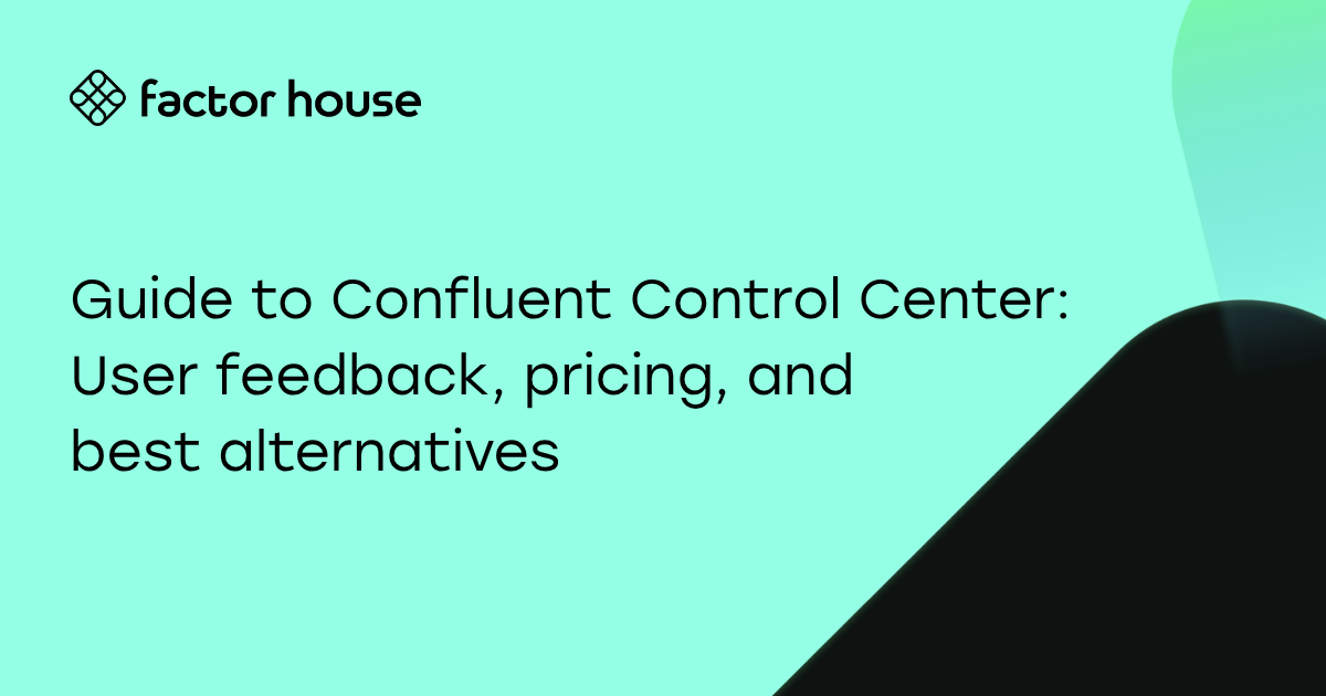 Confluent Control Center: Review, pricing, and best alternatives in 2026